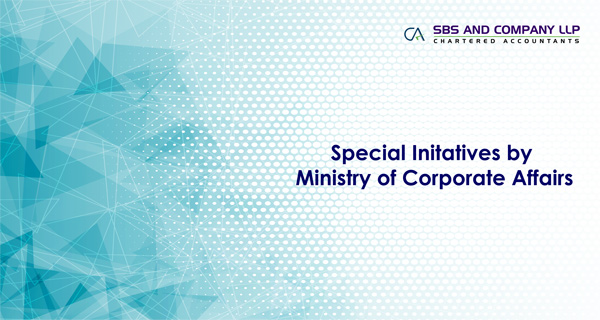 Article On Special Measures By The Ministry Of  Corporate Affairs, In View Of Covid-19 Outbreak