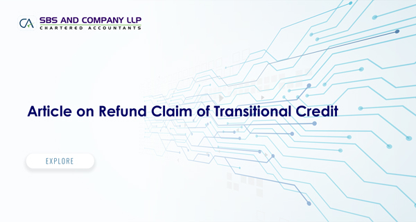 An Incisive analysis on Refund of TRAN Credit